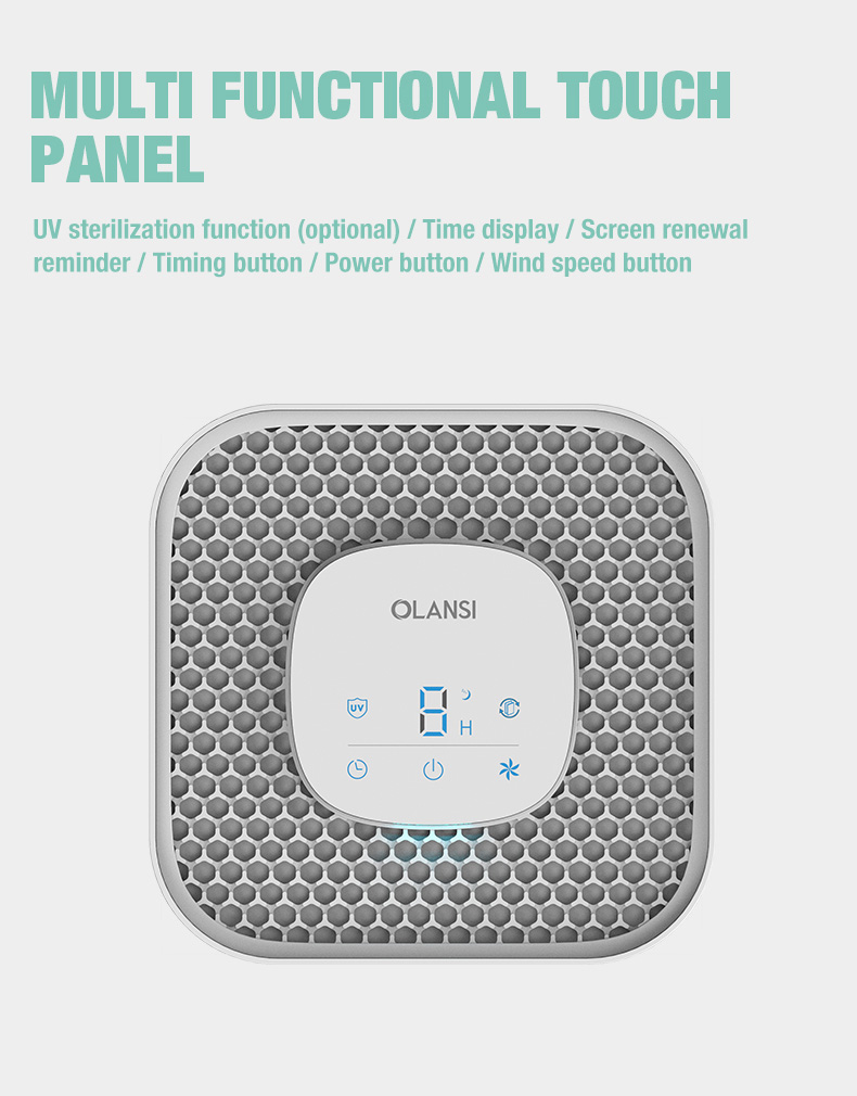 Olansi A4 Pro Desktop Luftrenare (8)