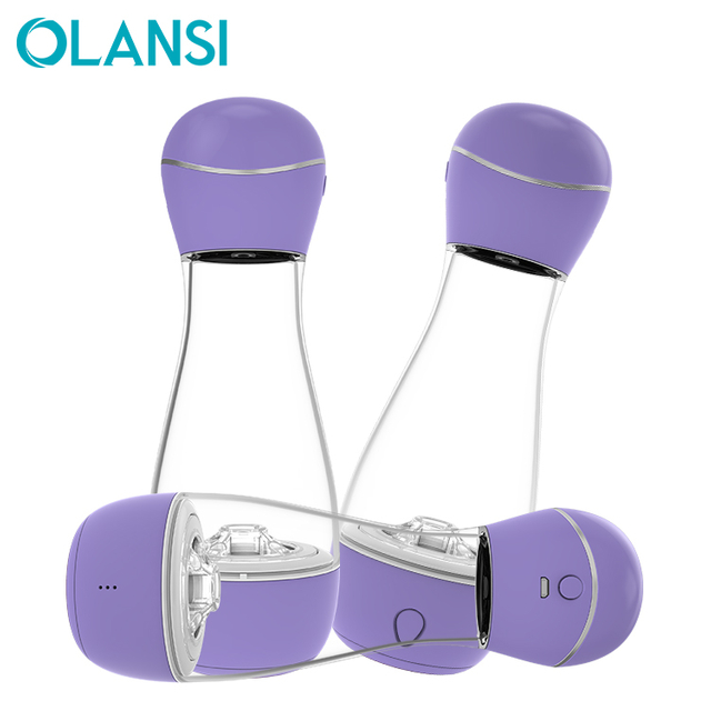 Bärbar 800ppb anjonvätskevattenflaska med luftfuktarefunktion